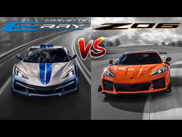 C8 Corvette Z06 versus C8 Corvette ERAY! Which one is best for YOU?
