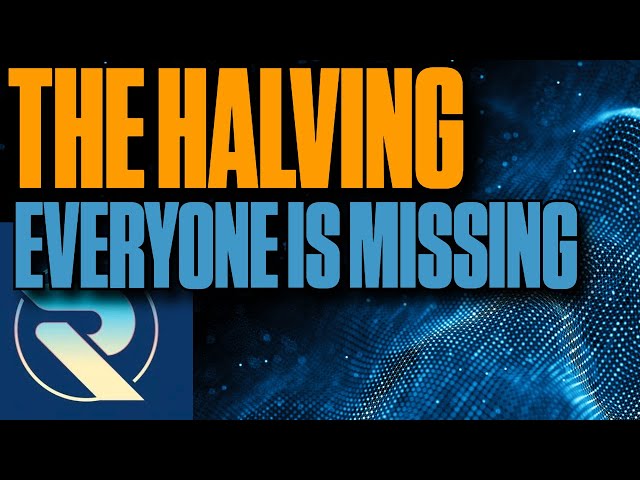 The Crypto Halving No One is Talking About