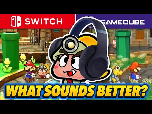 Is Rogueport's Music Better in the Paper Mario TTYD Remake? - Comparison (GameCube vs Switch)
