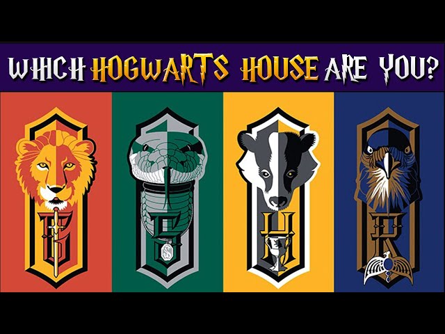 Which Hogwarts House Are You In? | Discover your Hogwarts House | Harry Potter Quiz