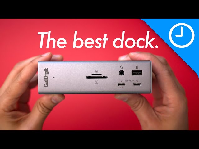 CalDigit TS4 - The Best Thunderbolt Dock