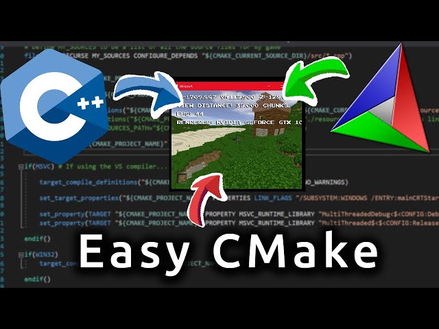 The only CMake tutorial you will ever need (easy CMake setup tutorial)
