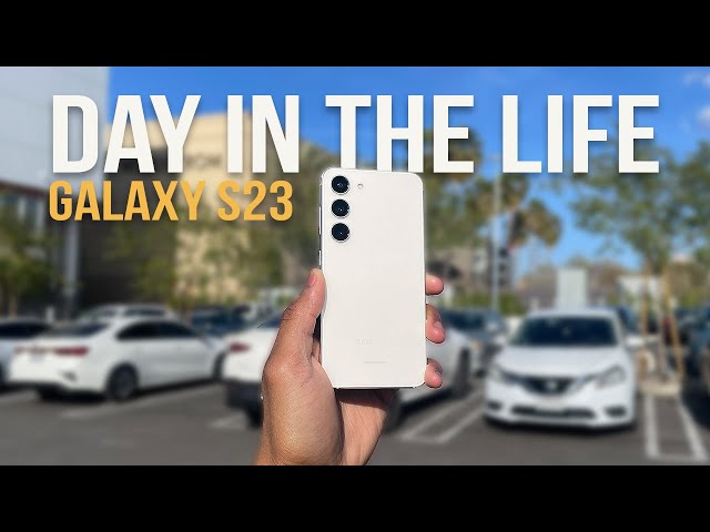 Samsung Galaxy S23 - Real Day In The Life Review (Camera & Battery Test)