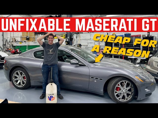 My CHEAP Maserati Is UNFIXABLE... And It's Why You SHOULD Buy One
