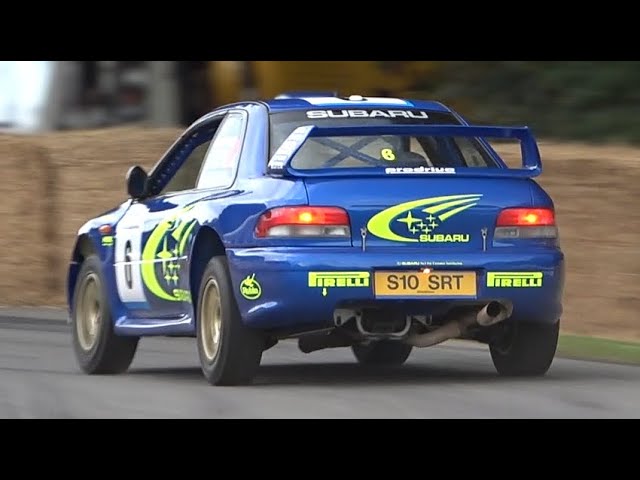Subaru Impreza S5 WRC '99 ex Kankkunen + ex McRae | PURE SOUND at Goodwood FOS!