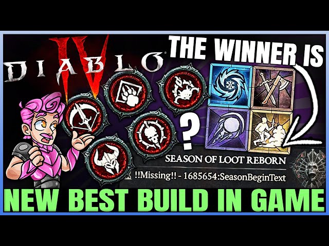 Diablo 4 - New Best Highest Damage Build For ALL Classes - PTR Class Ranking & Season 4 Winner!