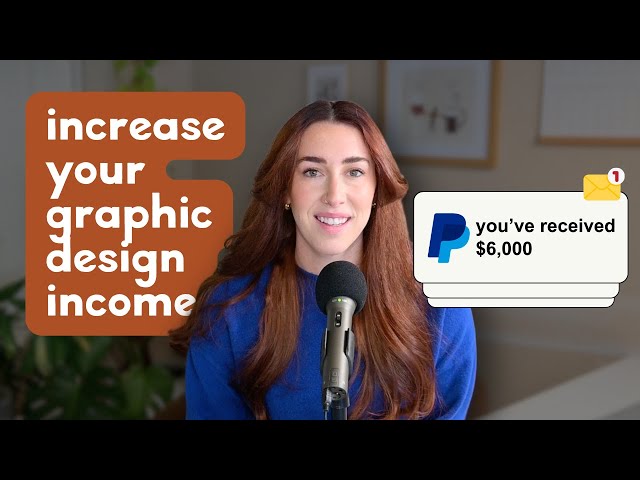 How I TRIPLED My Income as a Graphic Designer