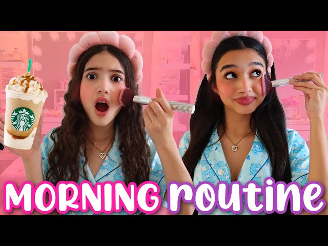 COPYING MY 15 YEAR OLD SISTER'S HIGH SCHOOL MORNING ROUTINE!