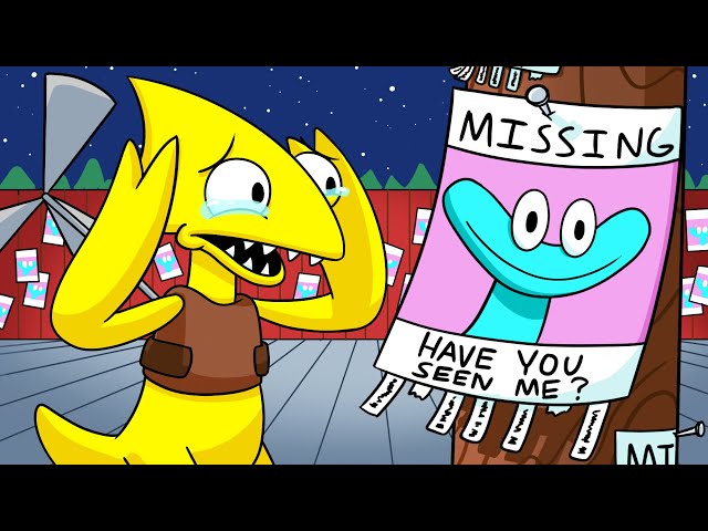 CYAN is MISSING in RAINBOW FRIENDS?! (Cartoon Animation)