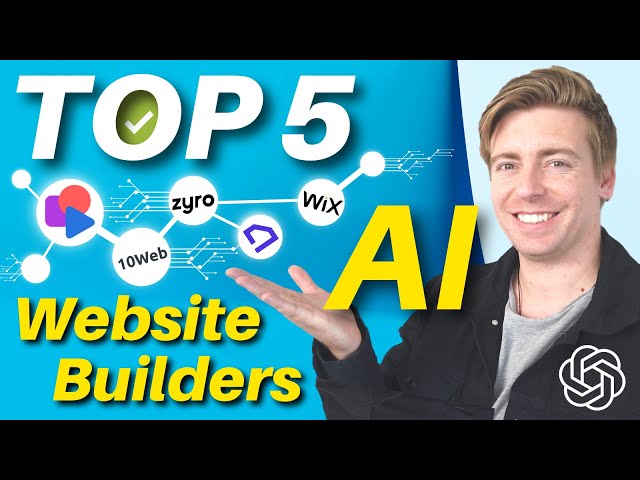 Top 5 Best AI Website Builders | AI Generated Websites in a Few Clicks!
