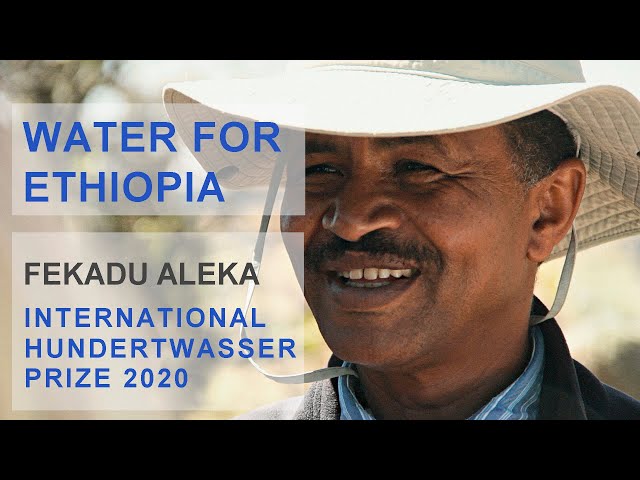 WaterFoundation awards International Hundertwasser Prize 2020 to Fekadu Aleka
