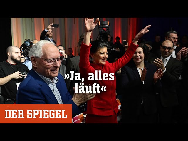 Neues Bündnis Sahra Wagenknecht: »Ja, alles läuft« | DER SPIEGEL
