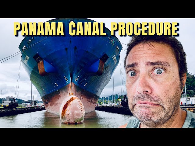 PANAMA CANAL PROCEDURE + Helpful tips for first time line handlers - Sailing Life on Jupiter EP133