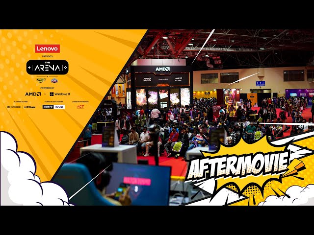 Lenovo Presents The Arena Powered by AMD and Windows at Bengaluru Comic Con - Aftermovie