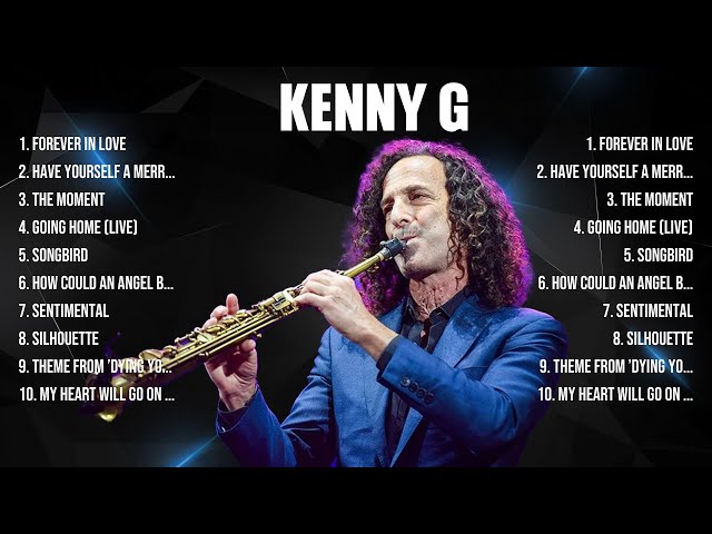Kenny G Top Of The Music Hits 2024   Most Popular Hits Playlist