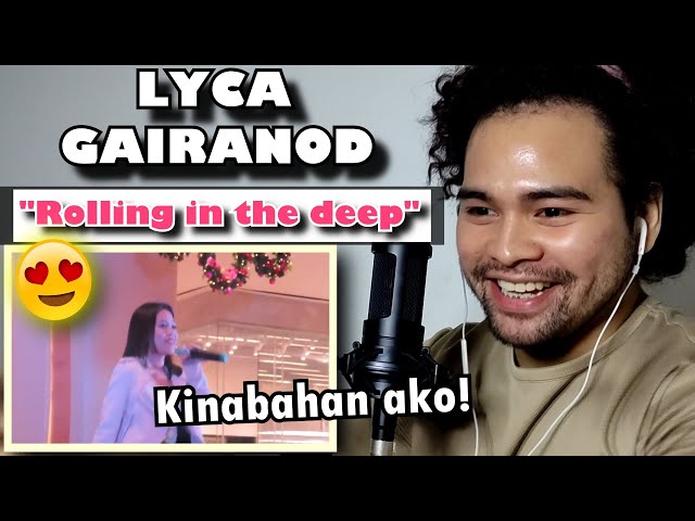 SINGER reacts to LYCA GAIRANOD singing "Rolling in the deep" live @BGC | HONEST REACTION