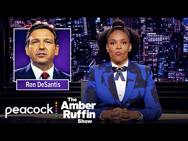 DeSantis: “Freedom Is Here To Stay” (Unless You’re Not White) Week in Review | The Amber Ruffin Show