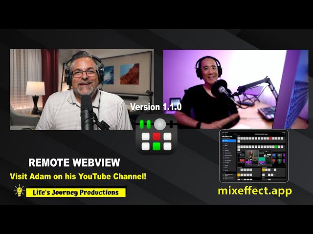 See your Multiview on New "Remote Webview" in MixEffect Version 1.1.0