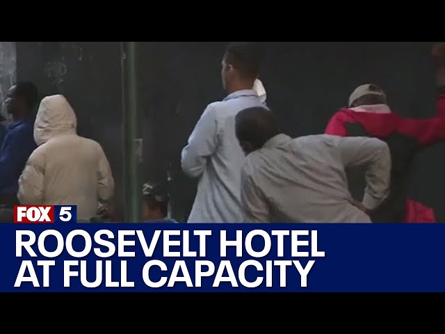 Roosevelt Hotel relief center for asylum seekers is at capacity