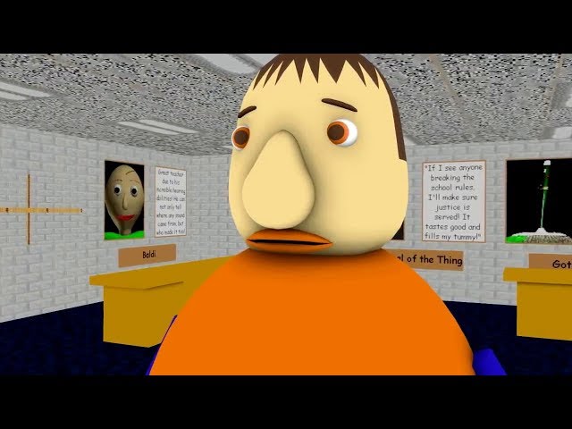 [SFM BALDI] Baldi's Basics In Learning Vs Orange man From Baldi (Animation)