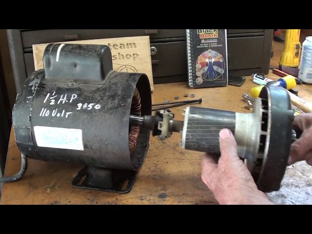 Replacing Electric Motor Bearings Tips #468 tubalcain