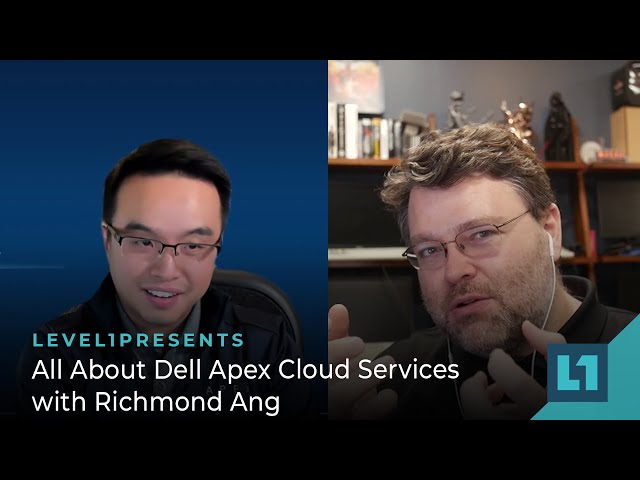 All About Dell Apex Cloud Services with Richmond Ang!