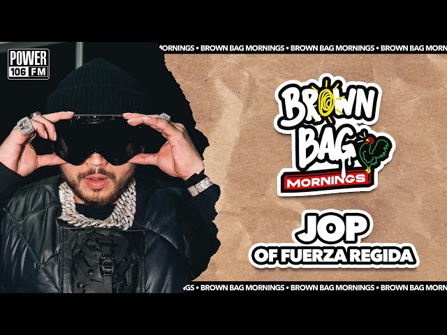 JOP of Fuerza Regida Talks Partnering with Drake, Sings Live & Talks New Tour