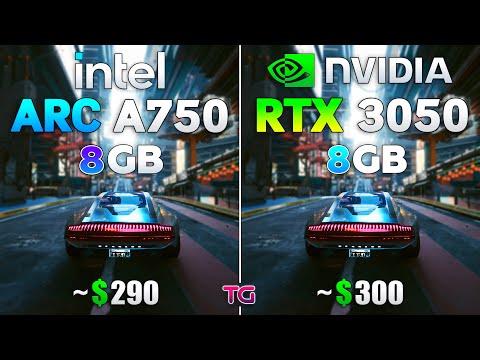 ARC A750 vs RTX 3050 - Test in 10 Games
