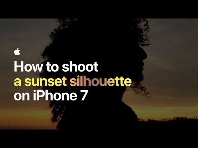 How to shoot a sunset silhouette on iPhone 7— Apple