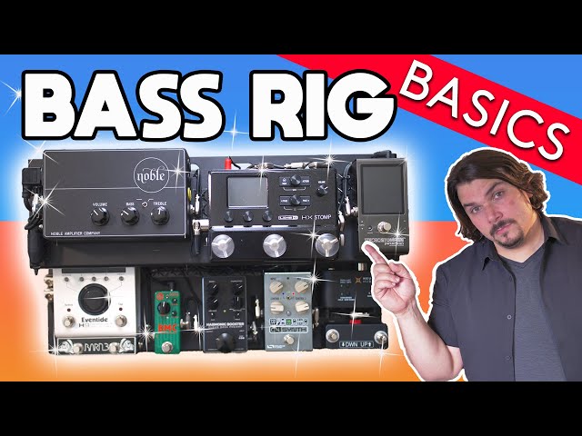 How to Build a Pro-level Bass Pedalboard