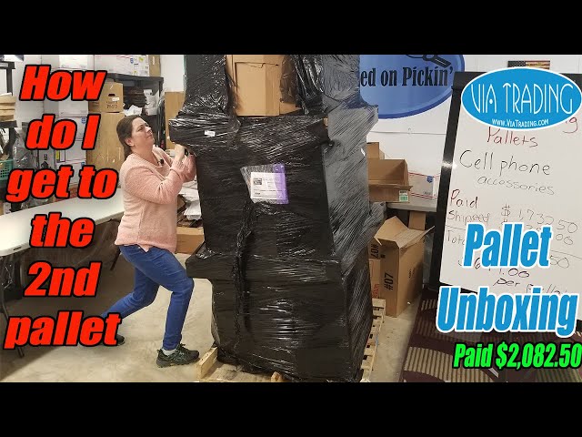 Pallet Unboxing - How do I get to the 2nd Pallet? Via Trading Merchandise - Online Reselling