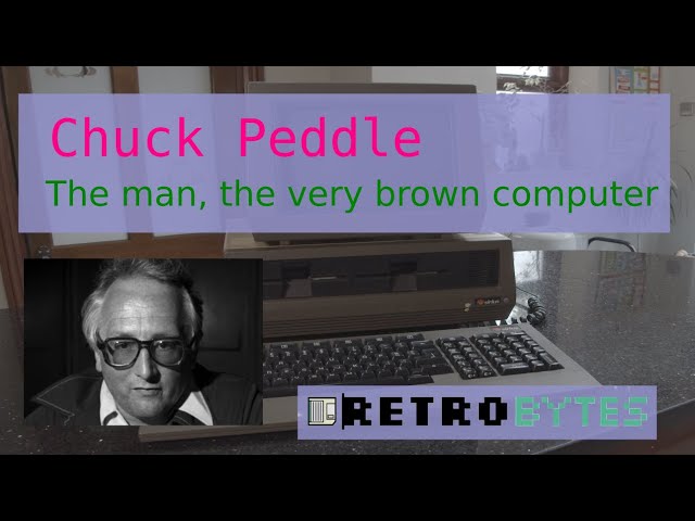 Chuck Peddle - The man and the very brown computer