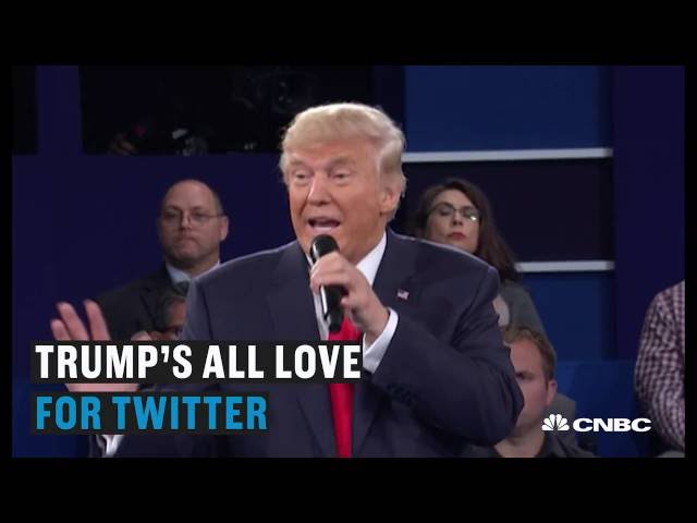 Donald Trump's all love for Twitter | CNBC International