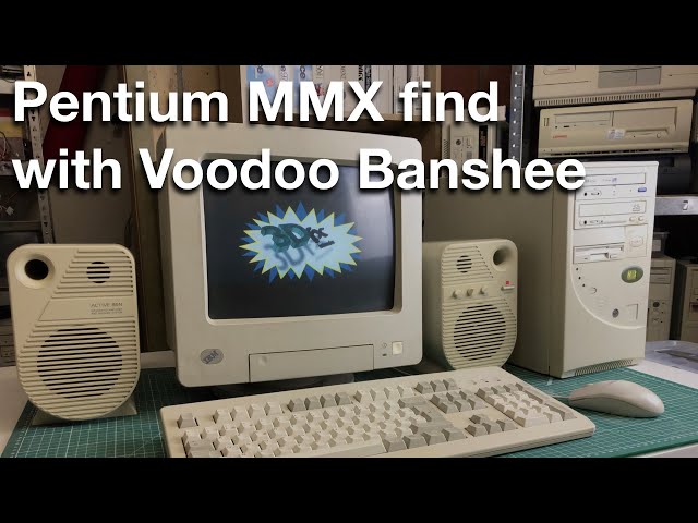 Pentium 200 MMX find with Voodoo Banshee