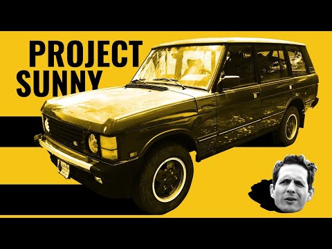 Project Sunny - 1993 Range Rover