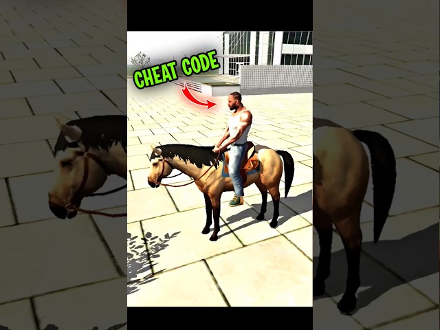 Horse Cheat Code In Indian Bike Driving 3D 🐎 | Indian Bikes Driving 3D #shorts