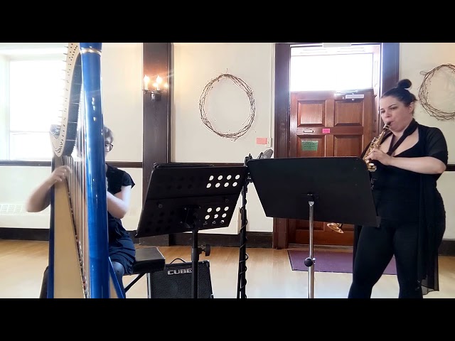 Dance of the Blessed Spirits by Christoph Willibald Glück for sax and harp