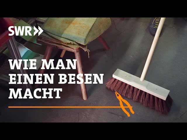 How to make a broom | SWR Craftsmanship