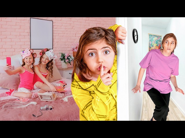 I Threw a Sleepover and Hid It From My MOM!