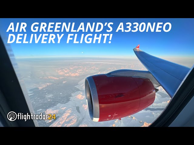 Flying the Air Greenland A330neo home!
