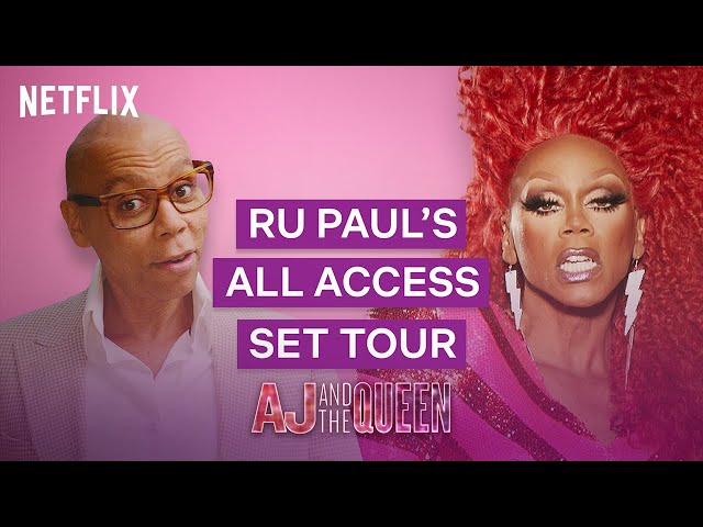 RuPaul's All Access Behind the Scenes Tour | AJ and the Queen | Netflix