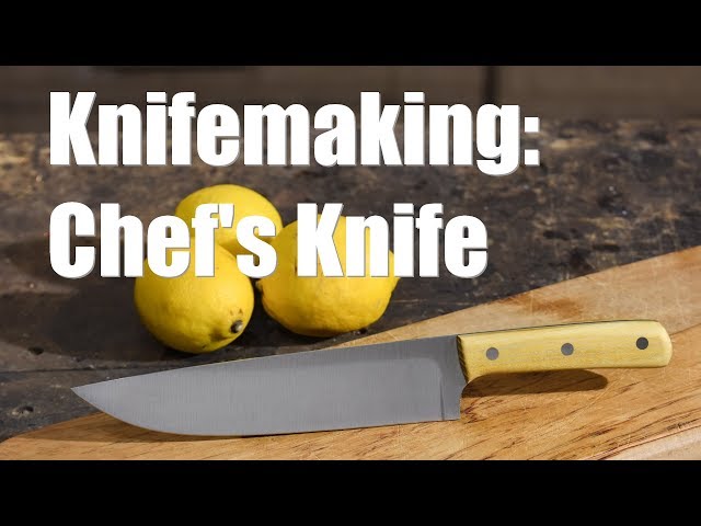 Making a Chef's Knife for a Friend's Wedding