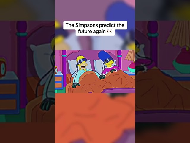 The Simpsons predict the future again #applevisionpro