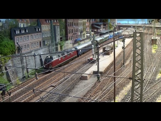 Modellbahn H0 Realistik: Ein Sommertag im Trennungs-Bahnhof Eschwege West