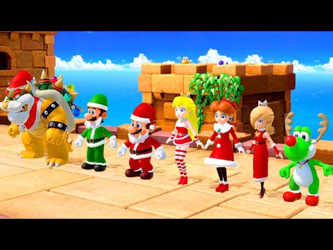 Super Mario Party - Christmas Special All Minigames (Master Difficulty)