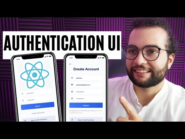 React Native Login Authentication PART 1 (step-by-step tutorial)