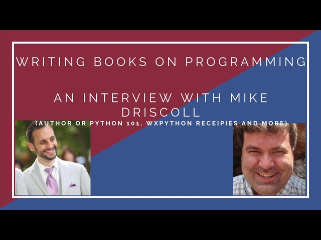 Writing Books on Programming: An Interview with Mike Driscoll