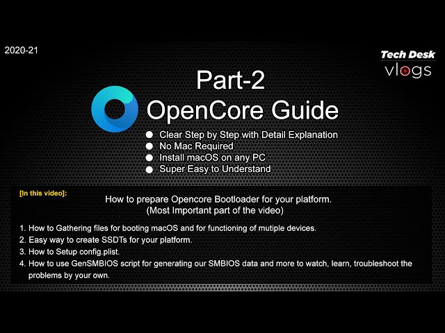 Install macOS on any PC | OpenCore Guide | Part 2