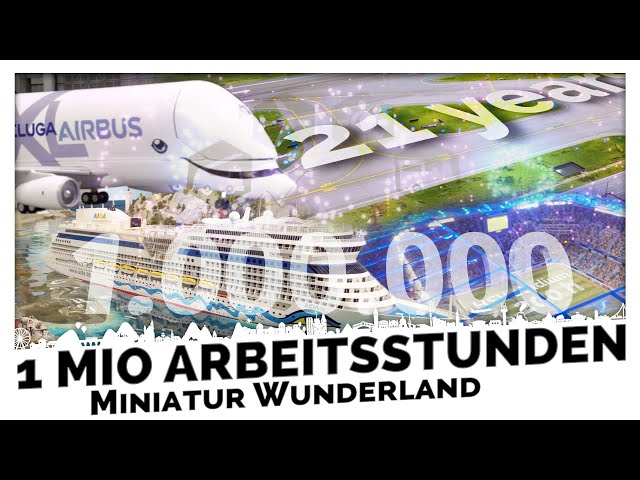 VÖLLIG VERRÜCKT: 1.000.000 Baustunden für 1.500m² Miniaturwelt! | Miniatur Wunderland