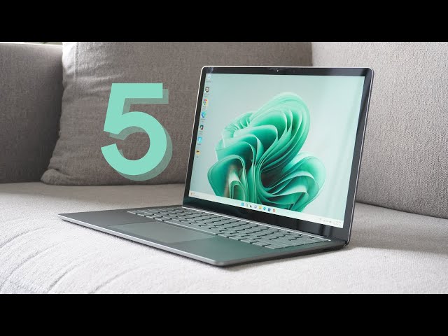 Surface Laptop 5 Review - Perfectly Recycled!